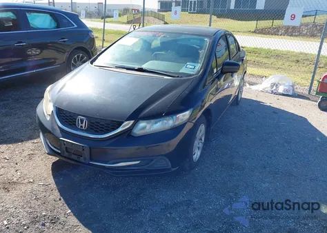 2014 Honda Civic Lx из США, поврежденный, VIN 19XFB2F5XEE267339